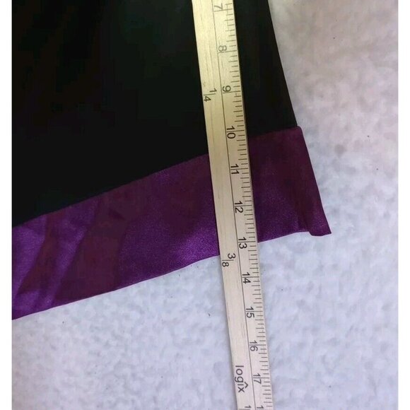 Dare To Wear Treasure Top In Plum/Black Bell Sleeve Gothic Top Women's Sz M NEW - Picture 8 of 14